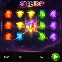 BankOnBet - Starburst Slot Game - NetEnt