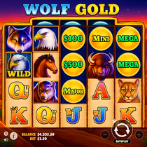 BankOnBet - Wolf Gold Slot Game - Pragmatic Play