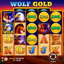 BankOnBet - Wolf Gold Slot Game - Pragmatic Play