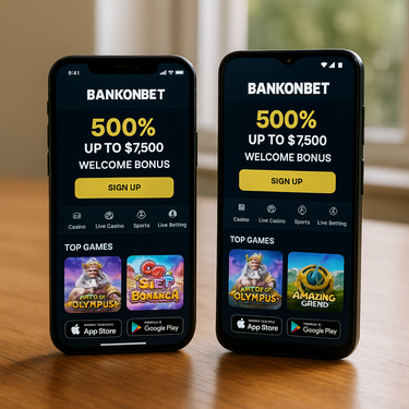 BankOnBet - Browser Based Platform - No App Download Required iOS Android