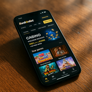 BankOnBet - Mobile Platform - Responsive Design for Phones and Tablets
